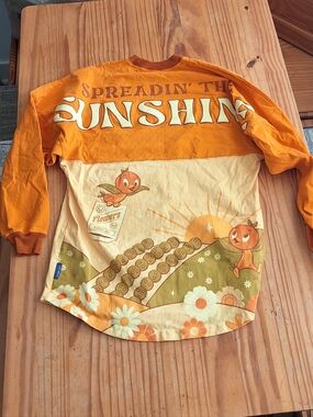 Disney Parks Orange Bird Sunshine Spirit Jersey XS